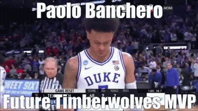 Duke Basketball Player Eyes Closed GIF