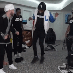 Duke Dennis Doing Sturdy Dance GIF