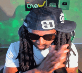 Duke Dennis Hand Brushing GIF