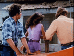 Dukes Of Hazzard Slapped GIF
