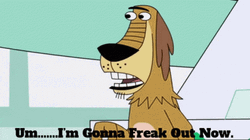 Dukey Im Gonna Freak Out Now GIF