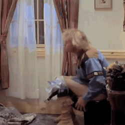 Dumb And Dumber Bathroom Getting Weak GIF