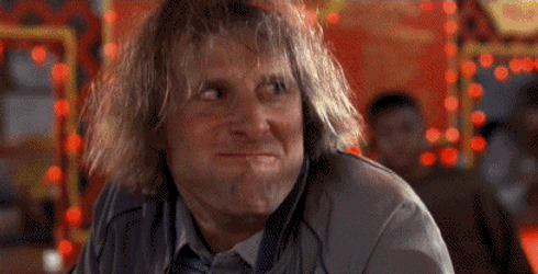 Dumb And Dumber Bathroom Laughing Friends GIF