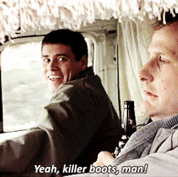 Dumb And Killer Boots Dumber Scooter GIF