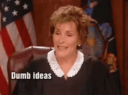 Dumb Judy Sheindlin GIF