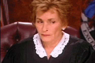 Dumb Judy Sheindlin Head Ache GIF