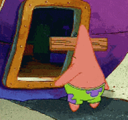 Dumb Patrick Star Head Bang GIF