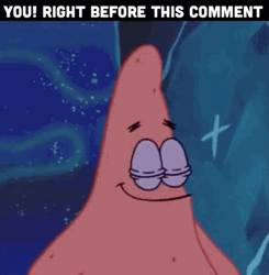 Dumb Patrick You Right Before This Comment GIF