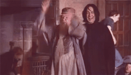 Dumbledore Sorting Saturday GIF