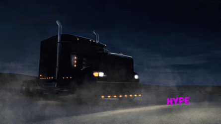 Dump Truck Bouncing Hype GIF