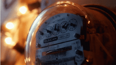 Duncan Kilowatt Hour Meter Close Up GIF