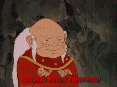 Dungeon Master's Approved Cartoon Man