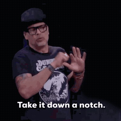 Dungeons And Dragons Man Says Take It Down A Notch GIF