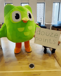 Duolingo Douze Points GIF