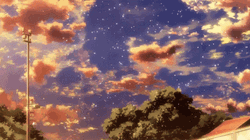 Dusk Time Of The Day Anime Scenery GIF