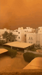 Dust Storm Approaching Time Lapse GIF