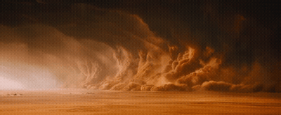 Dust Storm In The Desert GIF