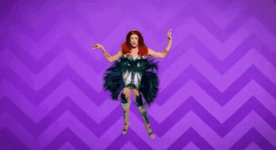 Dusty Ray Bottoms Is The Name Of The Drag Queen GIF