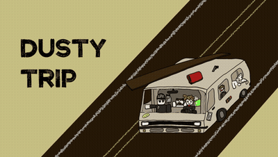 Dusty Trip Bus GIF