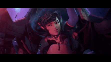 Dva Shot And Explode Costume GIF