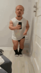 Dwarfism Fit Check GIF