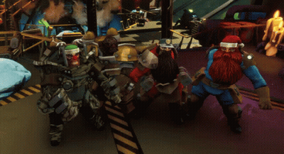 Dwarves Standing In Room GIF