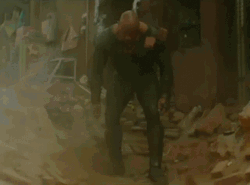 Dwayne Johnson  As DC Comics Superhero Teth Black Adam  GIF
