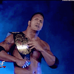 Dwayne Johnson Champion GIF