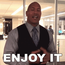 Dwayne Johnson Enjoy It GIF