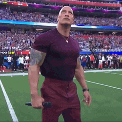 Dwayne Johnson Looking Up GIF
