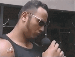 Dwayne Johnson Sunglass Rock Eyebrow GIF