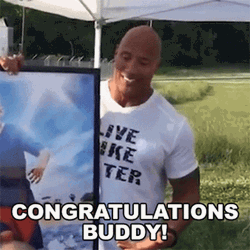 Dwayne Johnson Well Done Congratulations Buddy GIF