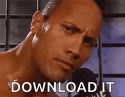 Dwayne Rock Eyebrow Download It GIF