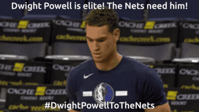 Dwight Powell Is Elite The Nets Need Him GIF