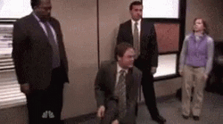 Dwight Schrute Destroying Cpr Dummy GIF