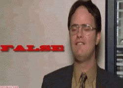 Dwight Schrute False The Office GIF