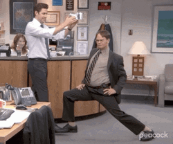 Dwight Schrute The Office Crowning Moment GIF