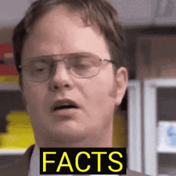 Dwight Schrute The Office Facts GIF