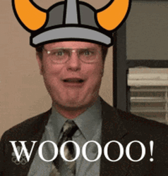 Dwight Schrute The Office Woo Floki Inu GIF