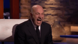 Dying Laughing Kevin O'Leary GIF