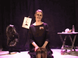 Dying Laughing Woman Evil Laugh GIF