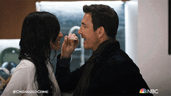 Dylan McDermott Being Cheesy GIF