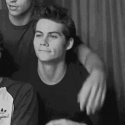 Dylan O'Brien Finger Comb Hair GIF