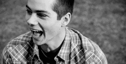 Dylan O'Brien Laughing Big Smile GIF