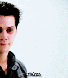 Dylan O'Brien Red Eyes Void Stiles GIF