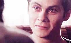 Dylan O'Brien Tears In Eyes Void Stiles GIF