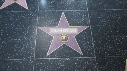 Dylan Sprout Hollywood Boulevard  GIF