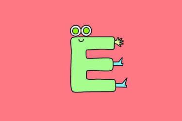E Is A Person GIF