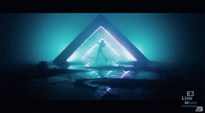 E3 Live Advertisement With Triangle