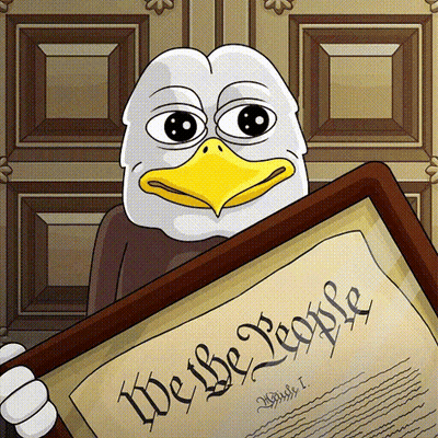 Eagle Holding US Constitution GIF